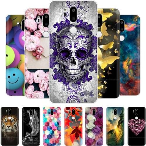 Cartoon Silicone Case For LG G7 ThinQ Case 6.1" Soft TPU Bumper Back Cover Case For LG G7 ThinQ Phone Case G 7 G7ThinQ fundas