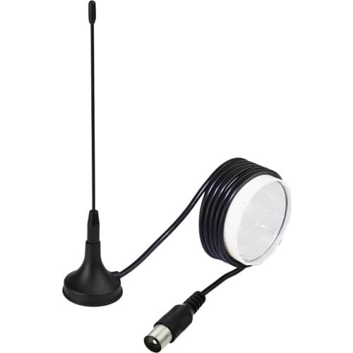 Superbat Digital Freeview 5dBi Antenna Aerial for DVB-T with DVB-TV Connector 100cm Cord 50Ohm Customizable