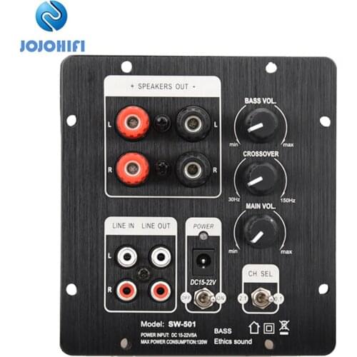 TPA3118 2.1 Channel 60W+30W*2 DC 15-22V Subwoofer Amplifier Board Digital Amplifier Finished Board with Independent 2.0 Output