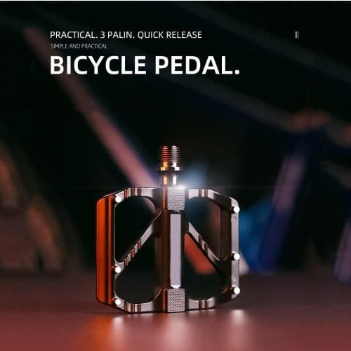 Ultralight 3/UD Bearings Pedal Bicycle Bike Pedal Anti-slip Footboard Bearing Quick Release Aluminum Alloy Bike Accessories