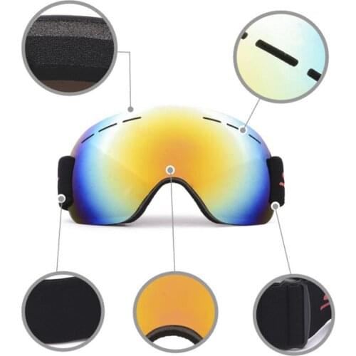 Unisex Frameless Ski Goggles Mask Winter Snowmobile Motocross Sunglasses UV Protection Winter skiing Glasses Pro