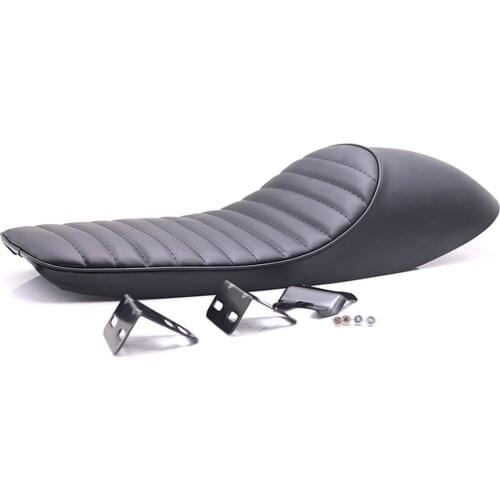 Vintage Motorcycle Extended Hump Cushion Motorcycle Seat Cafe Racer Saddle Scramble Flat Pan FOR Honda CG1215 Hot