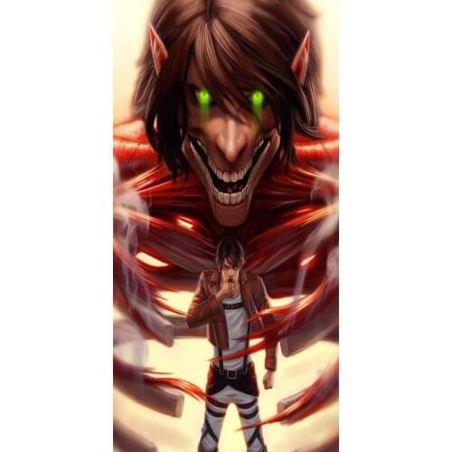 HIgh Quality Towel Anime Attack on Titan Printing Microfiber Beach Towels Travel Bath Towel For Kid Children toalha Face Towel