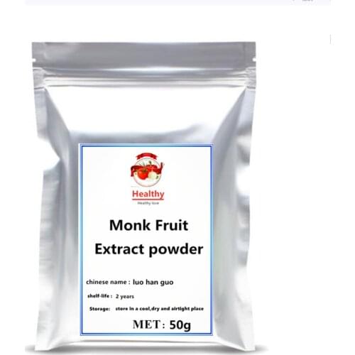 High Quality Monk Fruit Sweeteners Zero Calories Extract Powder Luo Han Guo Mogroside V With Best Flavor Free Shipping