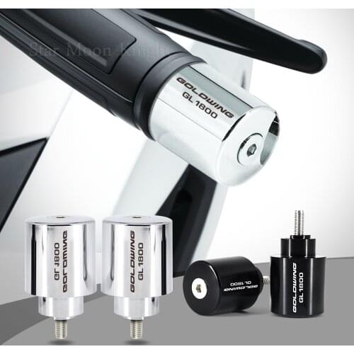 Motorcycle Handle Bar End Weight Handlebar Grips Cap Anti Vibration Silder Plug For HONDA Gold Wing 1800 GL1800 GL 1800 01 - 20