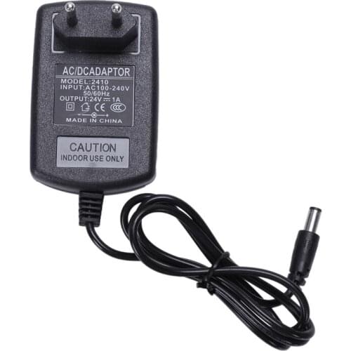 Charger US Plug AC 110V 220V Converter DC 24V 1A Power Supply Adapter Black