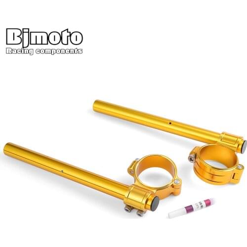 22mm 7/8'' Clip-On CNC Billet Handlebar 55mm Clip ID For BMW R NINE T R NINET 2014-2019 RNINE T cafe racer motorcycle parts ATV