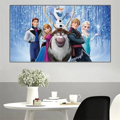 Diamond Painting Disney Cartoon Snow White Cinderella Princess Anime Posters Wall Pictures Art for Hoom Decor Cuadros