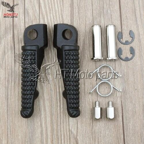 Motorcycle Foot Pegs Footrest Pedals For Kawasaki ZX-6R ZX636 ZX-10R ZX-9R Z1000 Z750 Z750S ER6N ER6F NINJA 650R