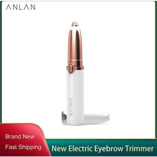 ANLAN Electric Eyebrow Trimmer Razor Epilator hair blade New Design Shaver shaper Painless Makeup Painless Portable depilator