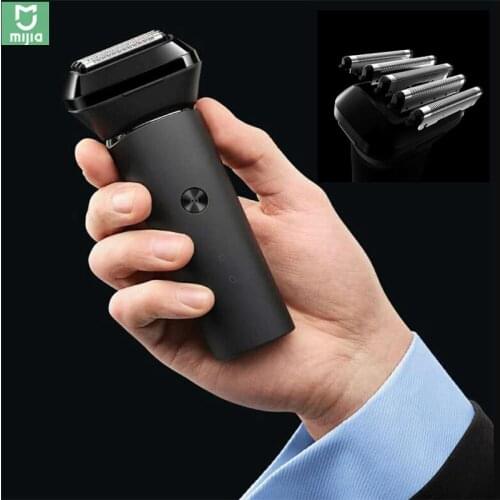 High Quality Xiaomi Mijia Electric Shaver Razor 5 Cutter Heads 15,000rpm Type-C Rechargeable Waterproof Электробритва Floating
