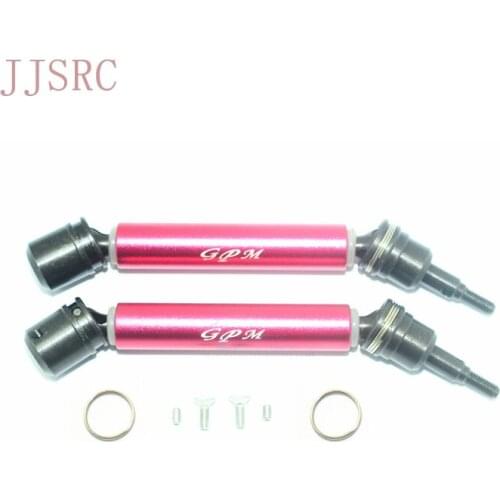 45#hardened steel head+aluminum alloy barrel front and rear universal CVD universal joint FOR ARRMA 1/10 BIG ROCK SENTON 4X4 GR