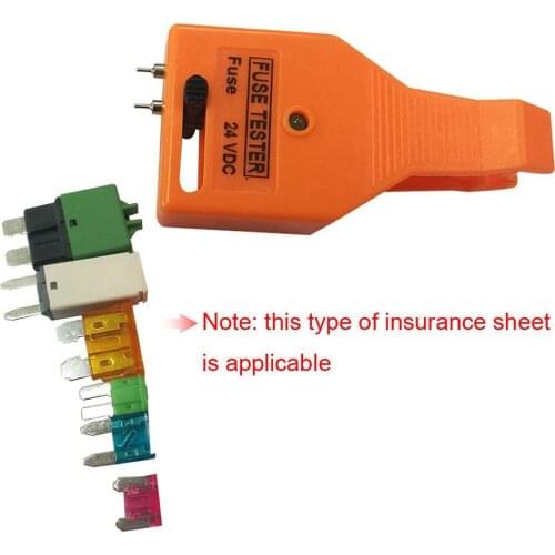 Blade Type Light Automotive Car Auto Fuse Checker Tester Puller Removal Tool