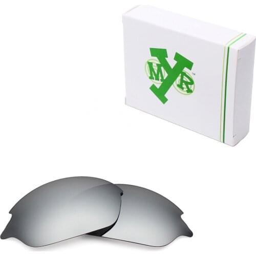 Mryok POLARIZED Replacement Lenses for Oakley Romeo 2 Sunglasses Silver Titanium