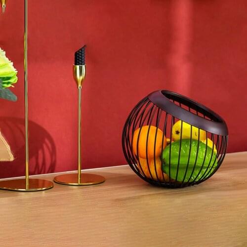 1pc Storage Basket Vegetable Shopping Basket Draining Basket With Nordic Fruit Basket For Home Living Room Kitchen