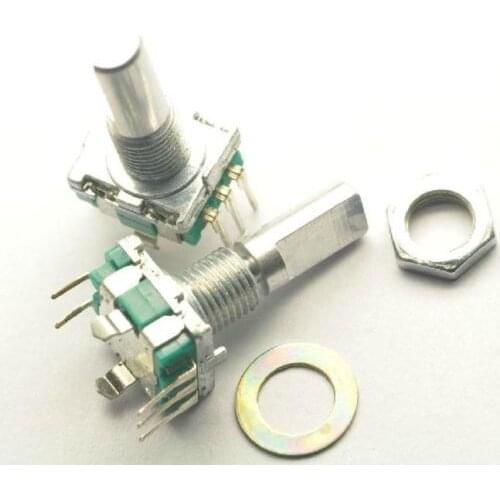 1 PCS Rotary encoder with switch EC11 Audio digital potentiometer handle 20mm