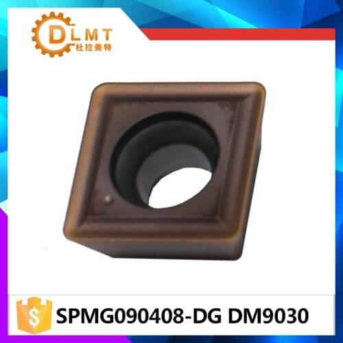 10pcs SPMG090408 DG DM9030 U Drill carbide inserts drilling cutter high quality indexable insert drills turning cnc lathe tools