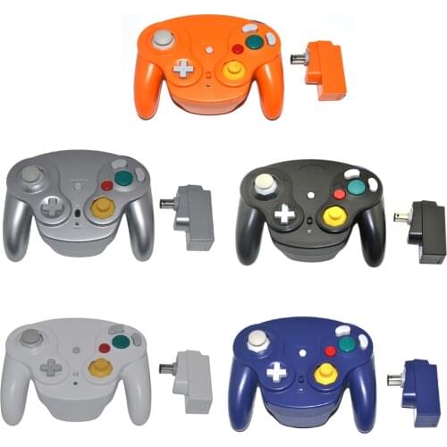 2.4GHz Wireless Bluetooth Gamepad Controller Gamepad joystick with receiver for Nintendo for GameCube