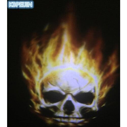 2pcs Car Styling Car Door Welcome Light Projector Logo Sticker for Ford mondeo kuga fiesta Focus2 3 ecosport fusion Accessories