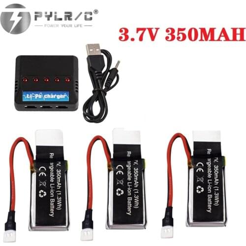 3.7V 350mah rechargeable battery charger set For UDIRC D33 U12S Remote control probe accessories for RC helicopter spare parts