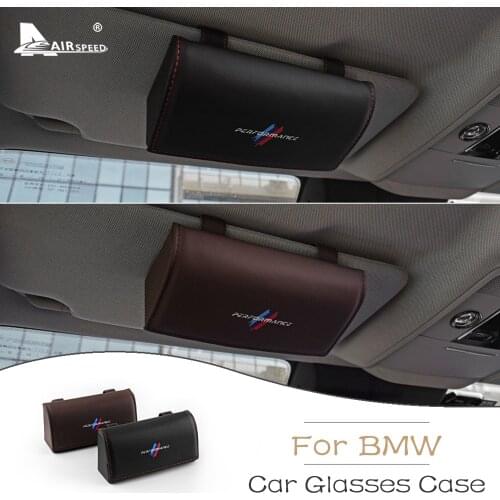 Car Glasses Box Storage Holder Sunglasses Case for BMW X1 X3 X5 X6 E90 E92 E70 E71 E60 F15 F20 F21 F30 F32 F10 F11 Accessories