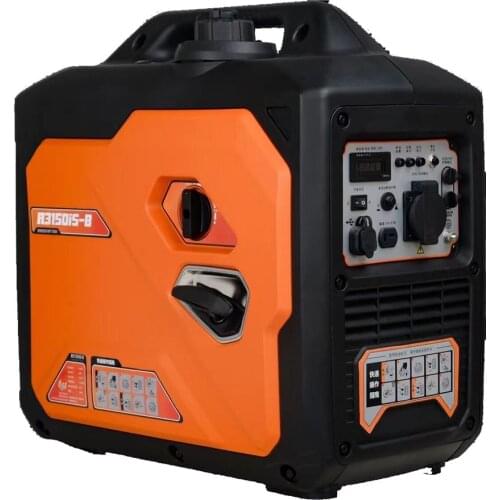 Gasoline Generator 3KW 220V 50HZ USA Plug Silent Inverter Manual Start