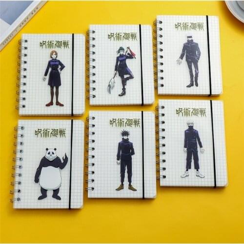 New Student Anime Notebook Student Cartoon Diary Book Journal Notepad Office School Note Book Supplies 10*14CM Top Quality