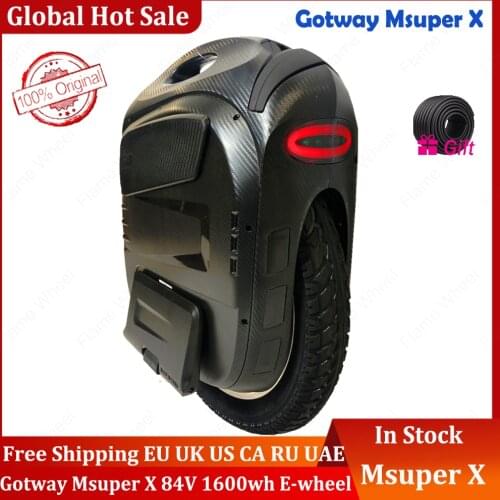 Begode Msuper X Electric Unicycle 84V 1600wh one wheel monowheel balance Gotway Electric Unicycle MSX