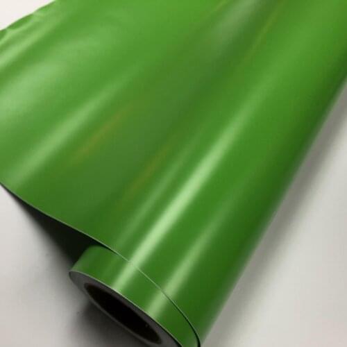 Flexible Green Matte Vinyl car Wraps auto Satin Matt green Foil Car Wrap Film Vehicle Sticker 152cm*10/20/30/40/50cm