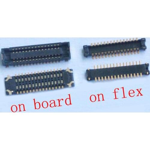 For ZOPO ZP952 Speed 7 Speed7 Plus Color C e ZP330 ZP350 LCD FPC connector display screen Port flex cable Plug on board 30pin