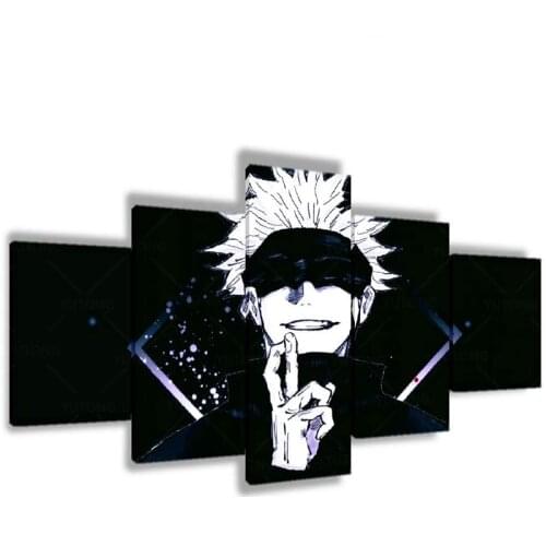 Jujutsu Kaisen Gojo Satoru Poster Picture Decorative Paintings for Wall Art Decoration Home Artwork Bedroom Canvas