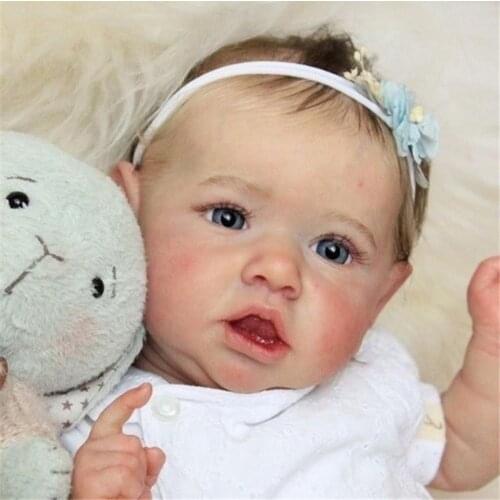 Bebes doll 50CM original authentic designed reborn baby girl doll toddler princess high quality full body silicone