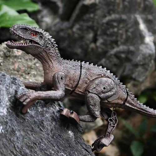 MKTOYS RC Dinosaur Toys for Boys Remote Control Electronic Dinosaurios Robots Indominus Jurassic World T Rex Dinosaure Gift Kids