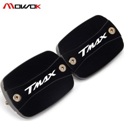 Motorcycle high quality Brake Fluid Fuel Reservoir Tank Cap Cover For YAMAHA TMAX 530 SX DX 2012-2015 2016 2017 2018 2019