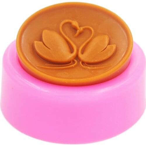 Pair of Swans Mold S545 Craft Art Silicone 3D Soap Mold Craft Molds DIY Handmade Candle Molds