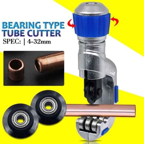Bearing Pipe Cutter 4-32mm Tube Shear Hobbing Circular Blade Hand Tools