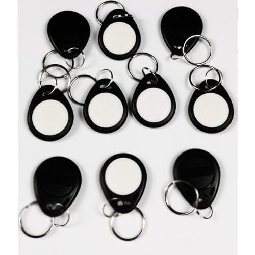 10pcs T5577 EM4305 Copy Rewritable Writable Rewrite Duplicate RFID Tag Can Copy EM4100 125khz card Proximity Token Keyfobs