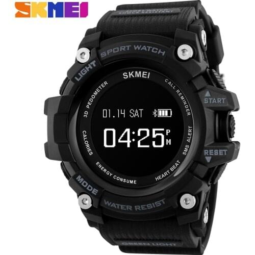 SKMEI Top Luxury Smart Sports Watches Calorie Heart Rate Pedometer Bluetooth Digital Watch Fashion Smartwatch Relogio