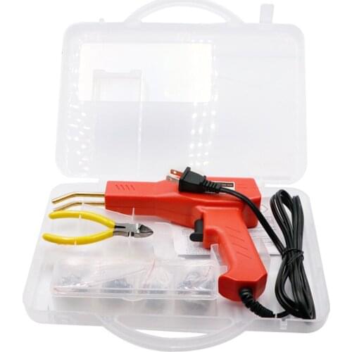 50W Handy Car Bumper Welding Machine Plastic Staple Welder Hot PVC Repairing For Dashboard Lamp Frame Bumper Crack Heat Welding