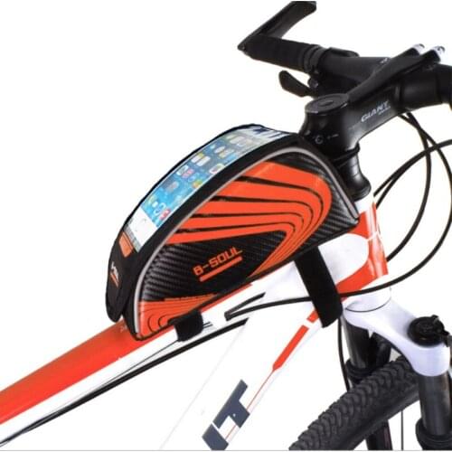Waterproof Touch Screen Bicycle Bag Bike Front Bags Phone Storage Bag Mobile Phone Bags Bike Accessories Cycling Organizer Pack
