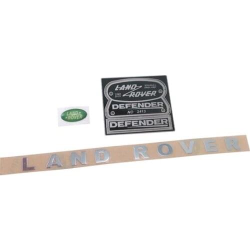 Spare Hercules Land Rover Logo Decal for 1/10 RC DIY Rock Crawler Model Car accessories TH01549-SMT6