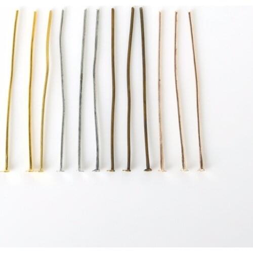 220-620pcs/Bag Gold/Rhodium/Bronze 16/20/24/30/38/45mm Iron T-shape Pins For Jewelry pins & needles Making Accessories