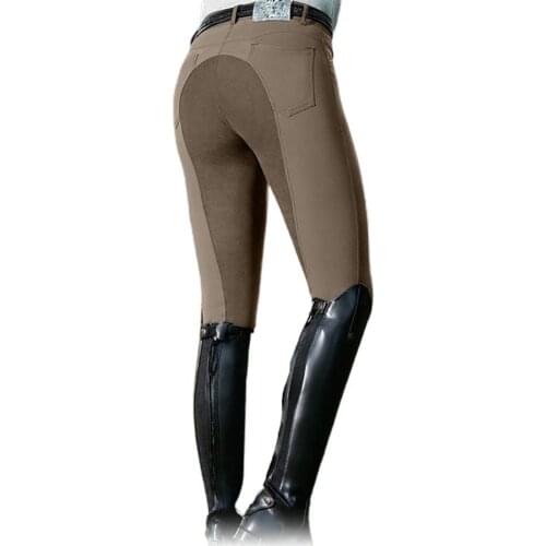 Women Fashion High Waist Elastic Equestrian Pants Horse Racing Skinny Trousers Womens Horse Riding Camping Running Climbing pant