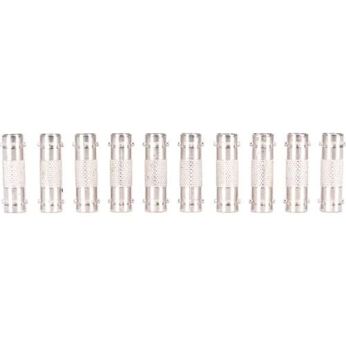 10Pcs BNC Female To BNC Female Connector Couplers Adapter For CCTV Video Camera