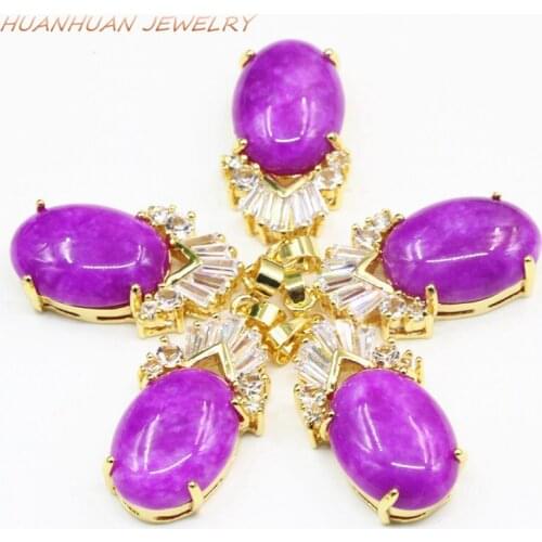 15x29mm Charms Drop Pendant Gold-color Stainless Steel Chain Necklaces Natural Jades Stone Pendants Crystal Women Jewelry B3336