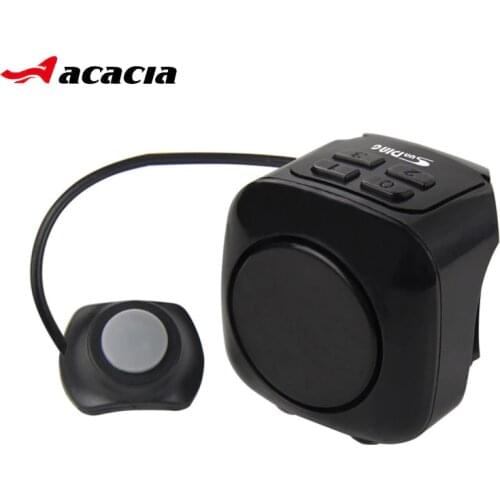 2 in 1 Bicycle Bell+Warn Alarm Password Anti-theft Warning Electric Horn MTB Road Bike Electronic Bell Cycling Accessory