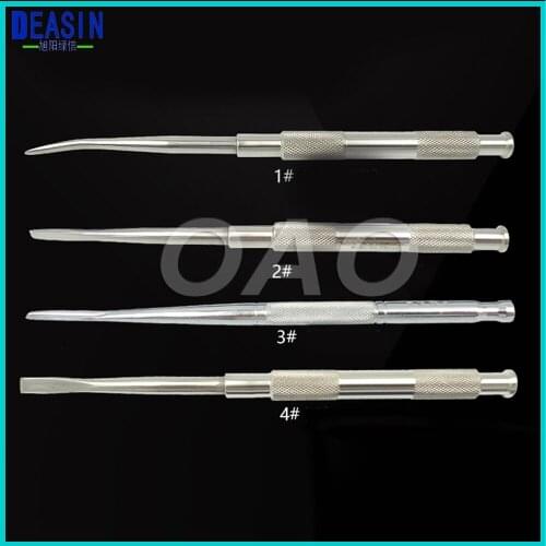 4Pcs Dental Implant Instruments tools Dental Tool Stainless steel dental chisel tooth bone knife bone chisel