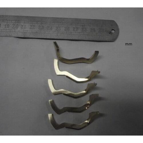 5 pcs Alto sax repair parts Brass unpainted