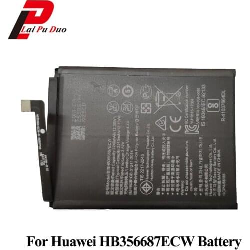 HB356687ECW 3240mAh Phone battery For Huawei Nova 2 plus Nova 2i honor 9i for huawei G10 Mate 10 lite Rechargeable Battery