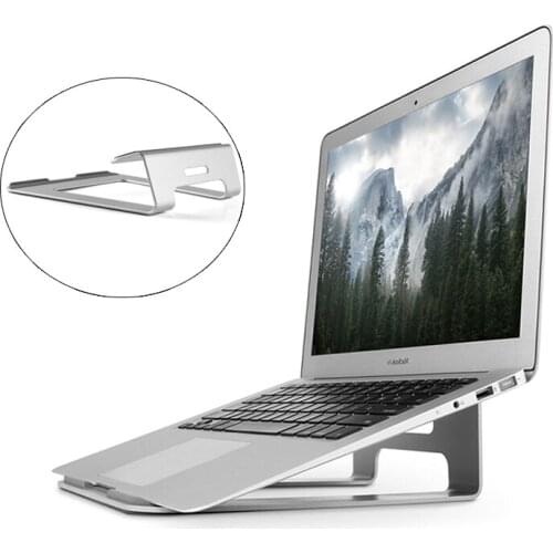 Aluminum Laptop Cooler Notebook Tablet PC Stand Desktop Bracket for Macbook Chromebook Anti-skid suporte para notebook Stand